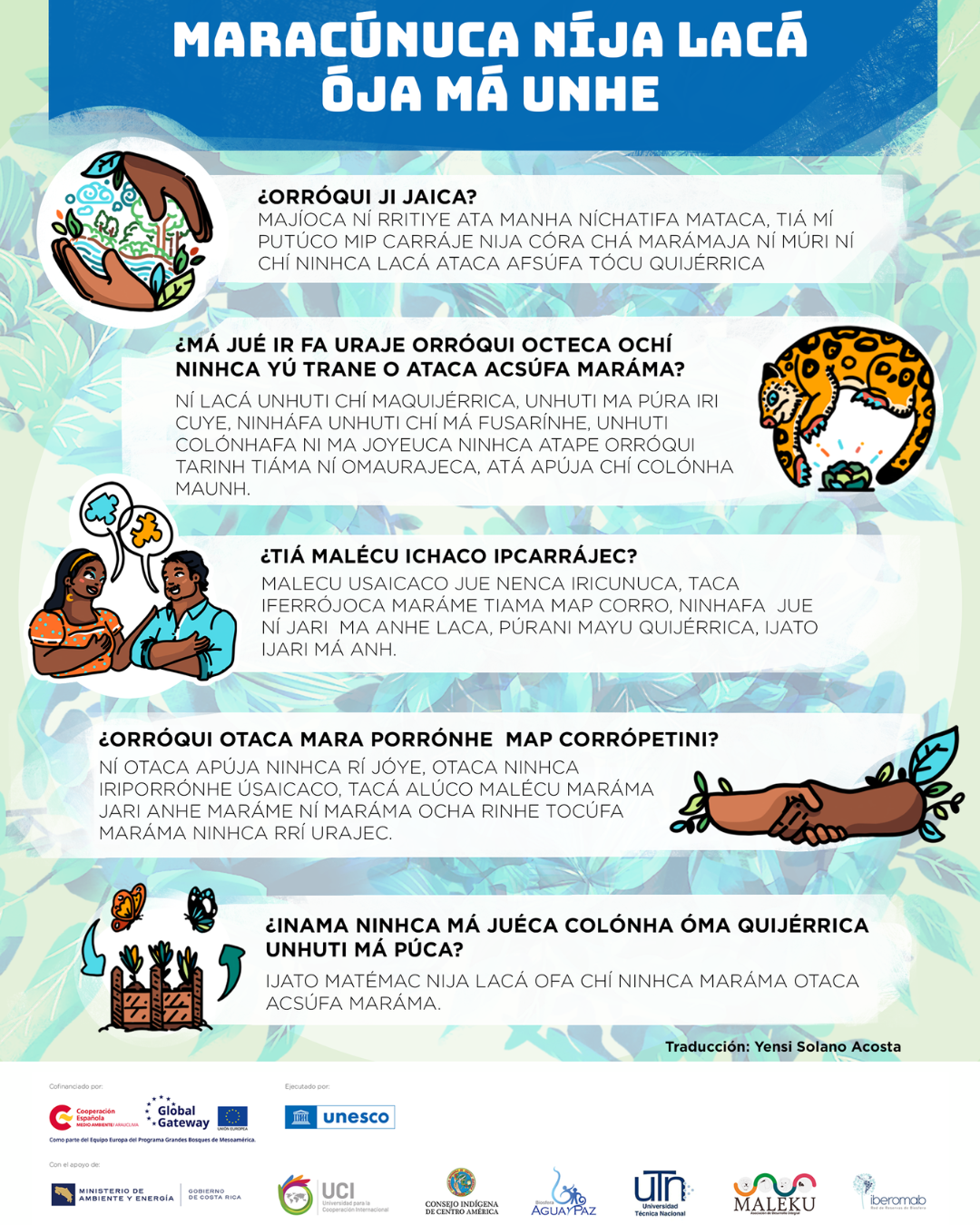 Proyecto Conocimiento Indígena y Soluciones Basadas en la Naturaleza - UNESCO